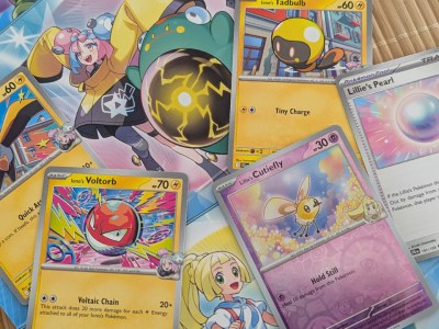 pokemon tcg journey together expansion iono lillie