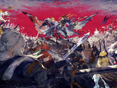 Key art for the characters of the Second Story Arc in War of the Visions, which will be shutting down the global server