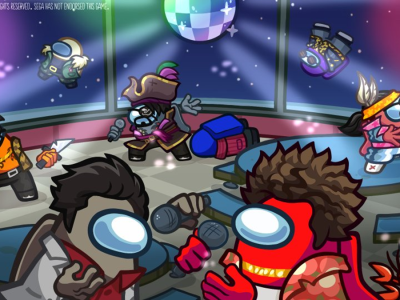 Yakuza Characters Join Among Us Like a Dragon Collab