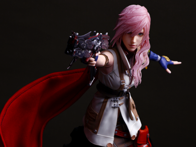 FFXIII Play Arts Lightning Figure Pre-Orders Open Worldwide