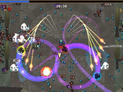 Free Vampire Survivors SaGa: Emerald Beyond DLC Debuts