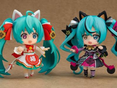 Hatsune Miku Maneki Neko Lucky Cat Nendoroids Appear Again
