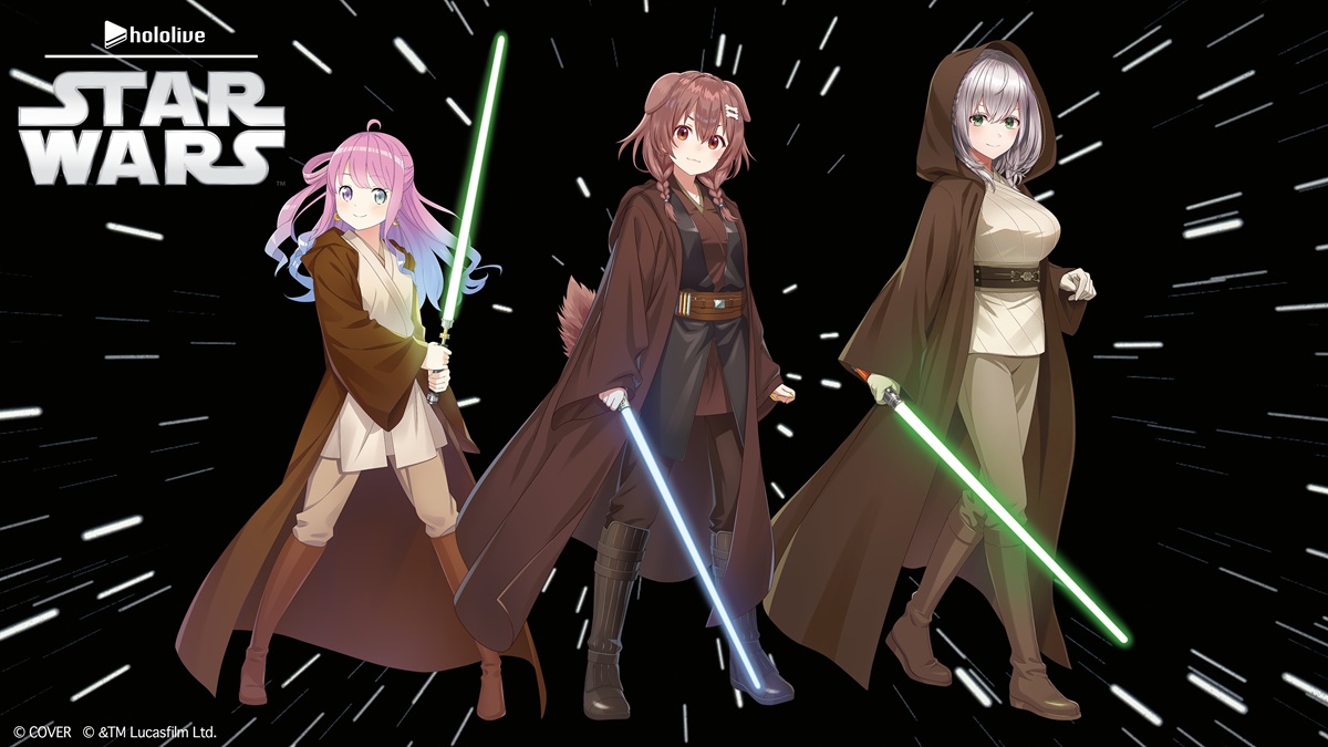 May the Fourth Hololive Star Wars Stream Vtubers Revealed