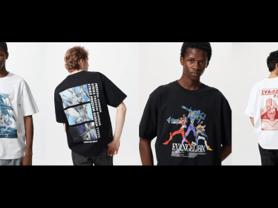 New Gundam and Evangelion T-shirts by Uniqlo