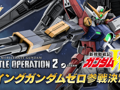 Wing Gundam Zero to appear in Battle Operation 2 PC Steam version