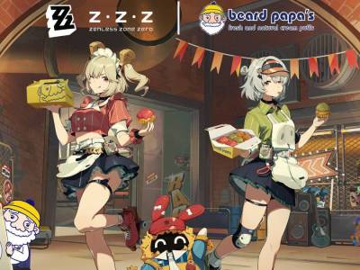 Anby and Burnice Star in Zenless Zone Zero Beard Papa Crossover