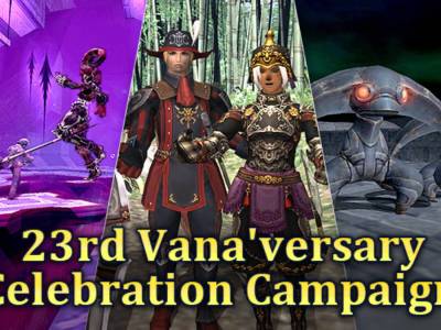 FFXI 23rd Vana’versary Anniversary Celebration Events Start in May