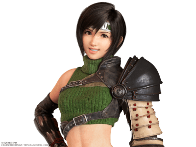 Final Fantasy VII FFVII Rebirth Yuffie Kisaragi 3D model explained