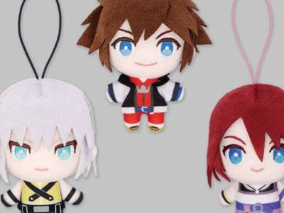 Kingdom Hearts Sora, Riku, Kairi, Aqua, Terra, and Ventus Plush Debut