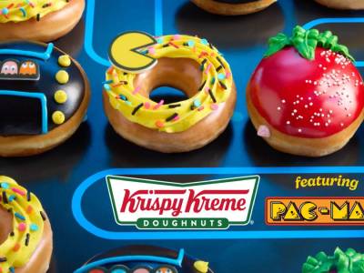 Krispy Kreme Pac-Man Doughnuts Available in Stores, at Walmart
