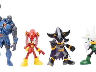 DC x Sonic the Hedgehog Super Hero Action Figures Appear