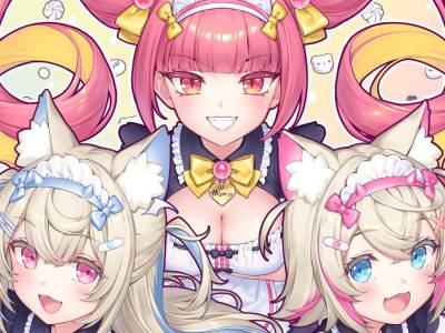 Hololive Vtubers Fuwamoco Sing Nekopara After Song