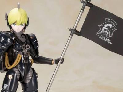 Kojima Productions Black Ludens Model Kit Figure Coming Back