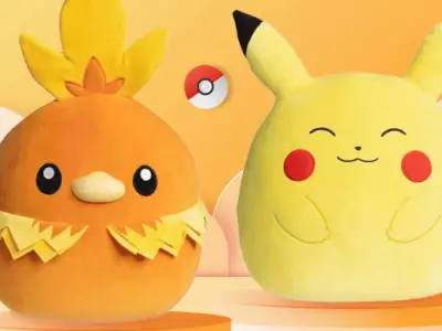 New Pokemon Squishmallows Are Torchic and Cheery Pikachu