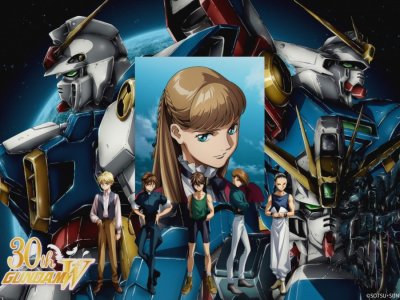 Gundam Wing 30th Anniversary illustration