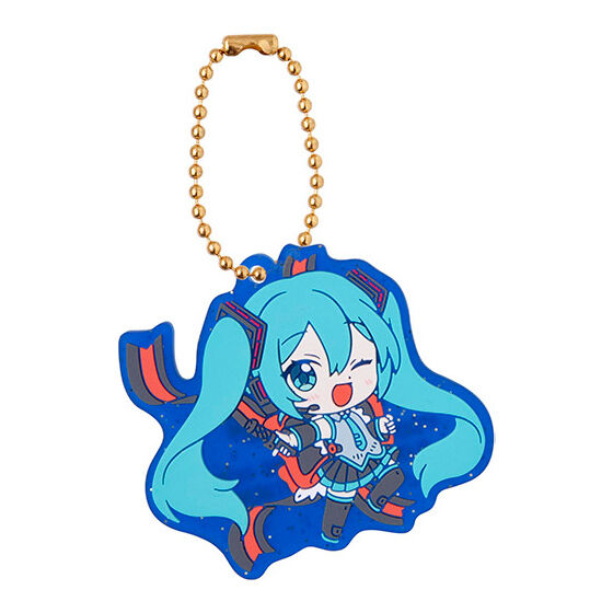 Hatsune Miku Gundam Keychains Head to US Gashapon Machines