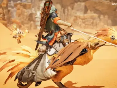 Monster Hunter Wilds Seikrit Swapped for Final Fantasy Chocobo in FFXIV Crossover