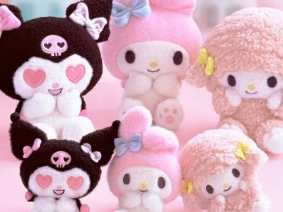 Netflix My Melody & Kuromi Show Inspires 6 New Plush my sweet piano