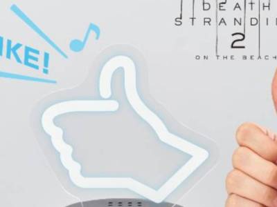 Death Stranding 2 Thumbs Up Like Turned Into Sound Sensor Light merchandise