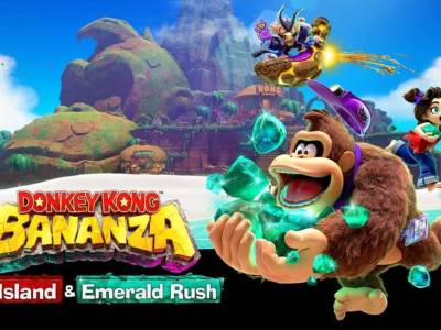 Donkey Kong Bananaza DK Island and Emerald Rush DLC Drops