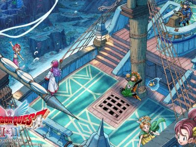 Dragon Quest I and II HD-2D Remake New Ocean Floor Area Detailed