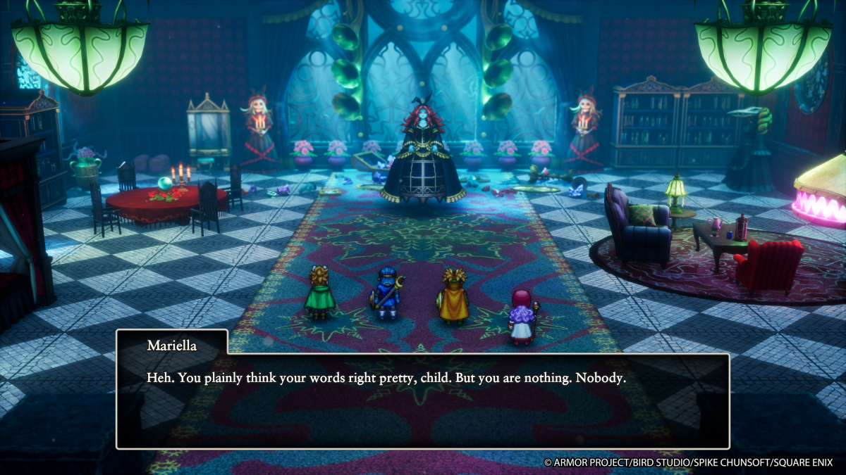 Dragon Quest I and II HD-2D Remake New Ocean Floor Area Detailed