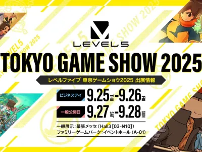 Level 5 TGS 2025 Booth Has Professor Layton, Inazuma Eleven games