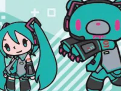 Gloomy Bear Hatsune Miku Crossover Confirmed Vocaloid