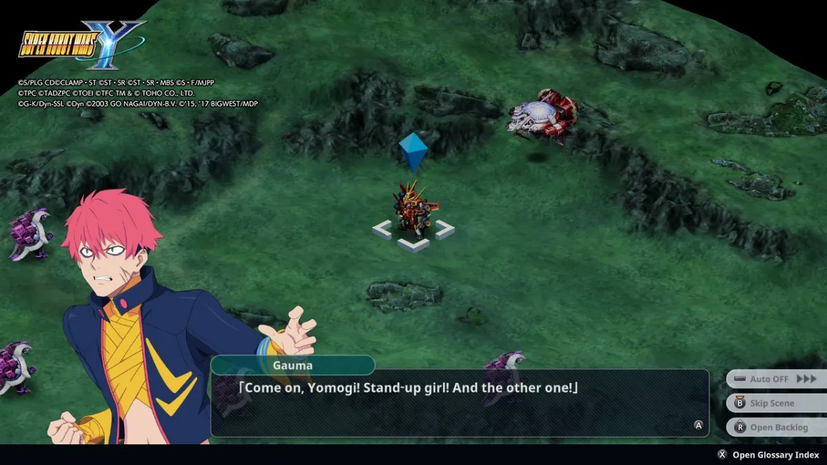 Revisión: Super Robot Wars Y puede sentirse como un desafío