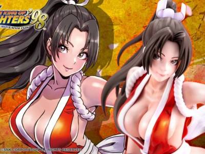 Mai Shiranui EX Bishoujo Figure Compared to Original