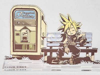 New FFVII Remake Merchandise Reference Potions, Napping Cloud