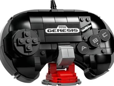 Sega Genesis Lego Controller Set Features Sonic on the Back