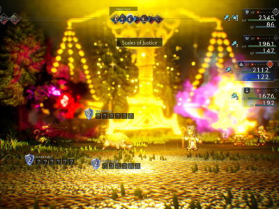 Meet Octopath Traveler 0 Characters Pardis III, Carinda, Pius, Saoirse, and Xerc