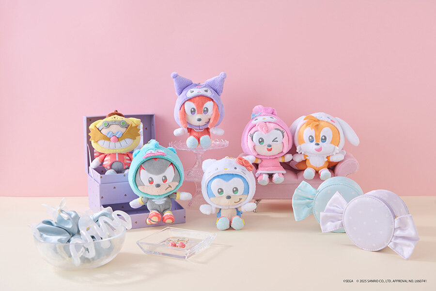 Sonic and Friends Site Opens Alongside Sanrio Plush Release sonic the hedgehog