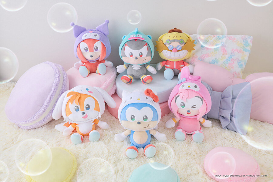 Sonic and Friends Site Opens Alongside Sanrio Plush Release sonic the hedgehog