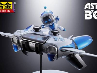 Astro Bot and Dual Speeder Chogokin Figure Announced