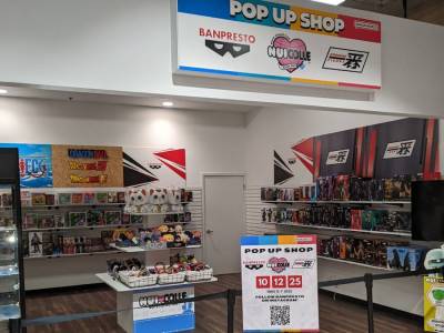 Banpresto Pop Up Shop, Gundam Base Head to Chicago Area