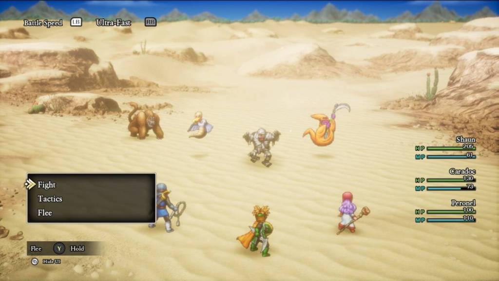 Dragon Quest I & II HD-2D Remake - Battle Scene