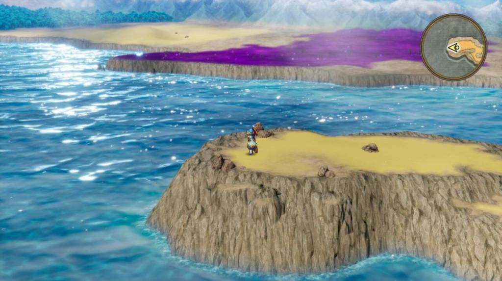Dragon Quest I & II HD-2D Remake - World Map