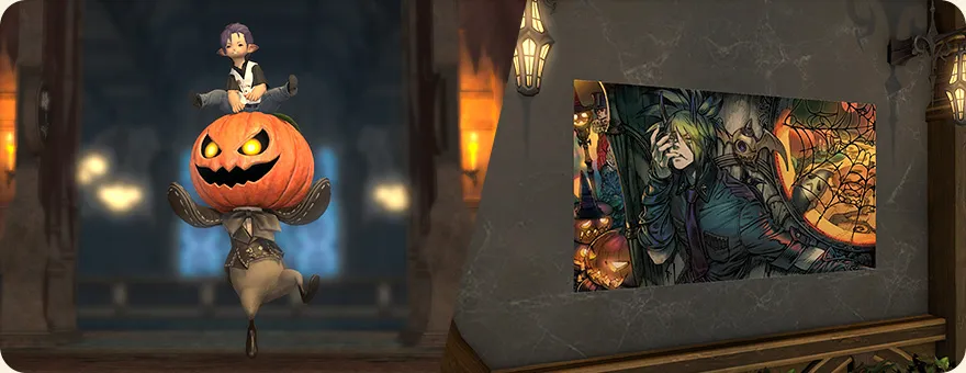 All Saints’ Wake Halloween Event Returns in FFXIV in October 2025 Ambulario Impresario Mount