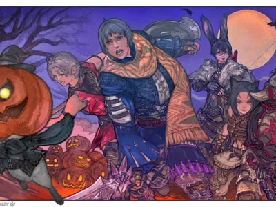 All Saints’ Wake Halloween Event Returns in FFXIV in October 2025 Ambulario Impresario Mount