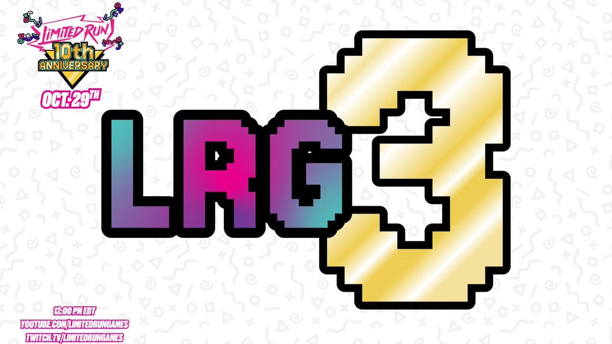 All Limited Run Games LRG3 2025 Titles Announced