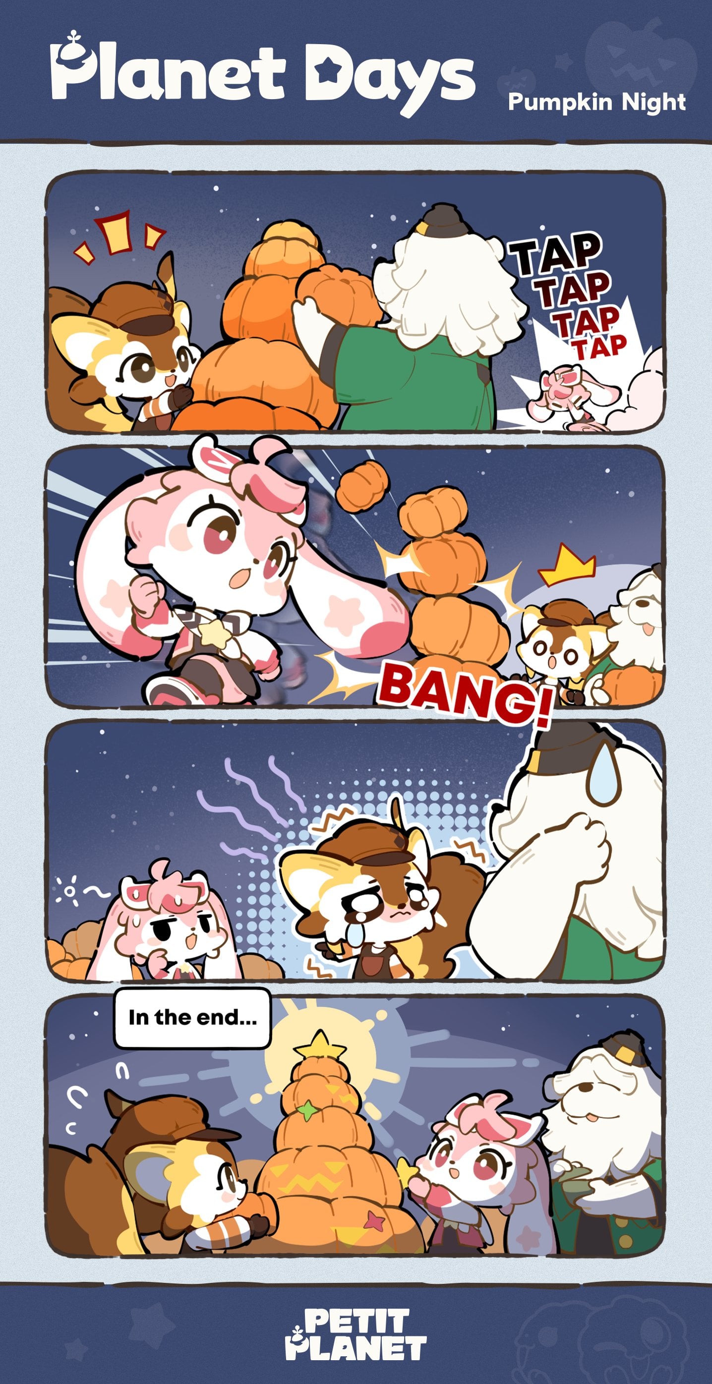 Petit Planet Neighbor Esassani Revealed Alongside Pumpkin Night comic