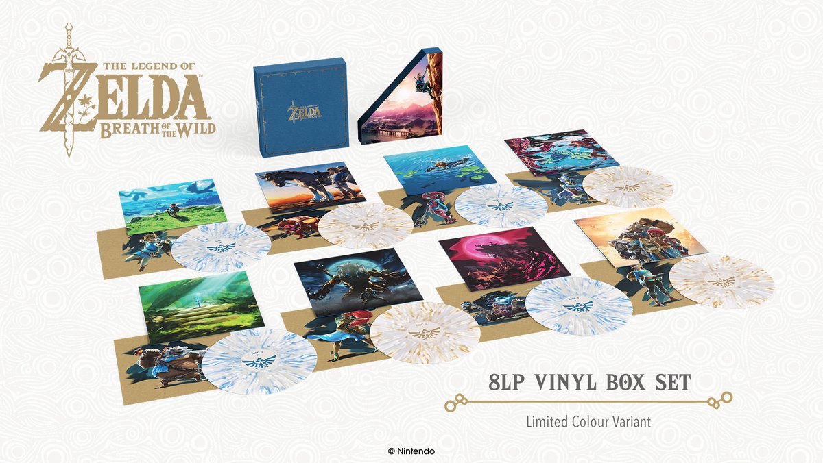 Official The Legend of Zelda: Breath of the Wild Vinyl Soundtracks Coming