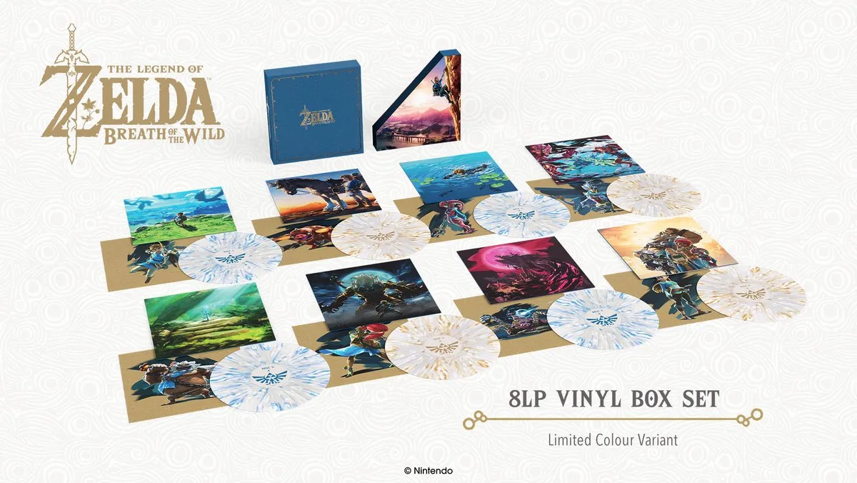 Próximamente bandas sonoras oficiales de vinilo de The Legend of Zelda: Breath of the Wild