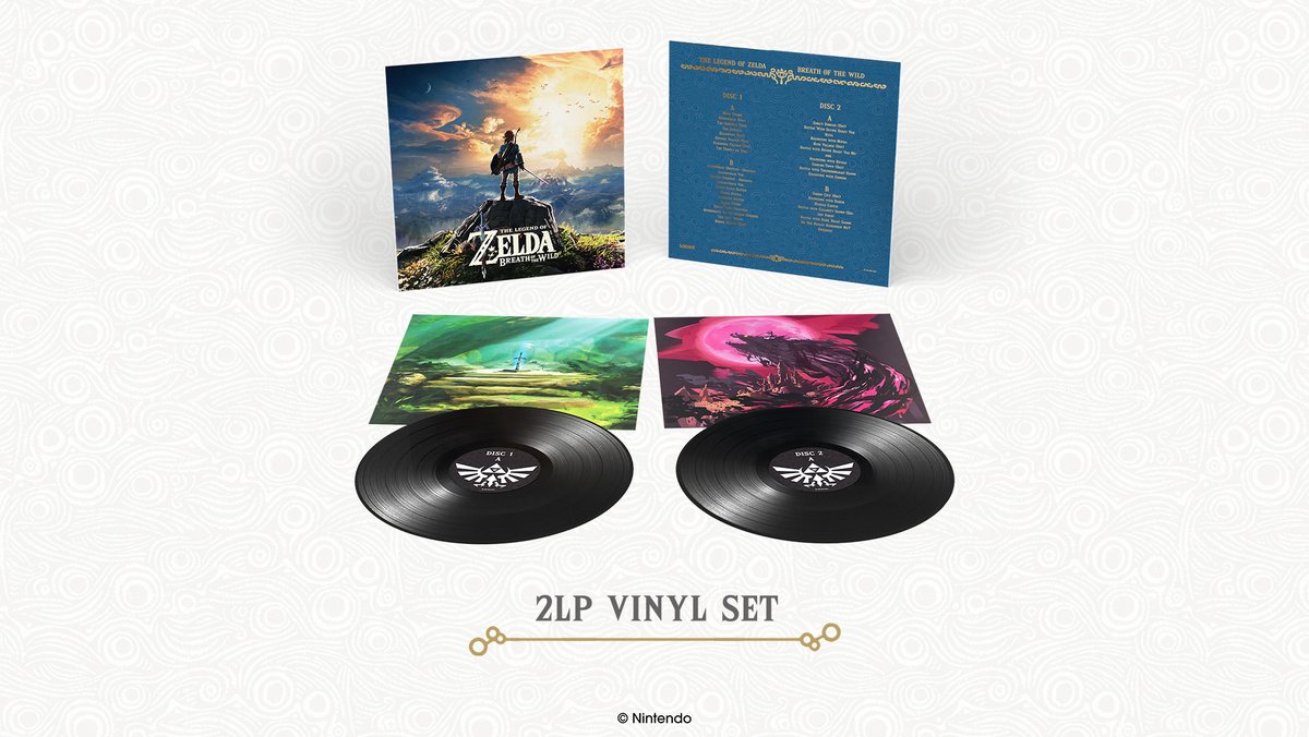 Próximamente bandas sonoras oficiales de vinilo de The Legend of Zelda: Breath of the Wild