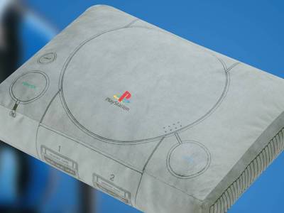 PlayStation PS1 Console Plush Heads to Japanese Arcades