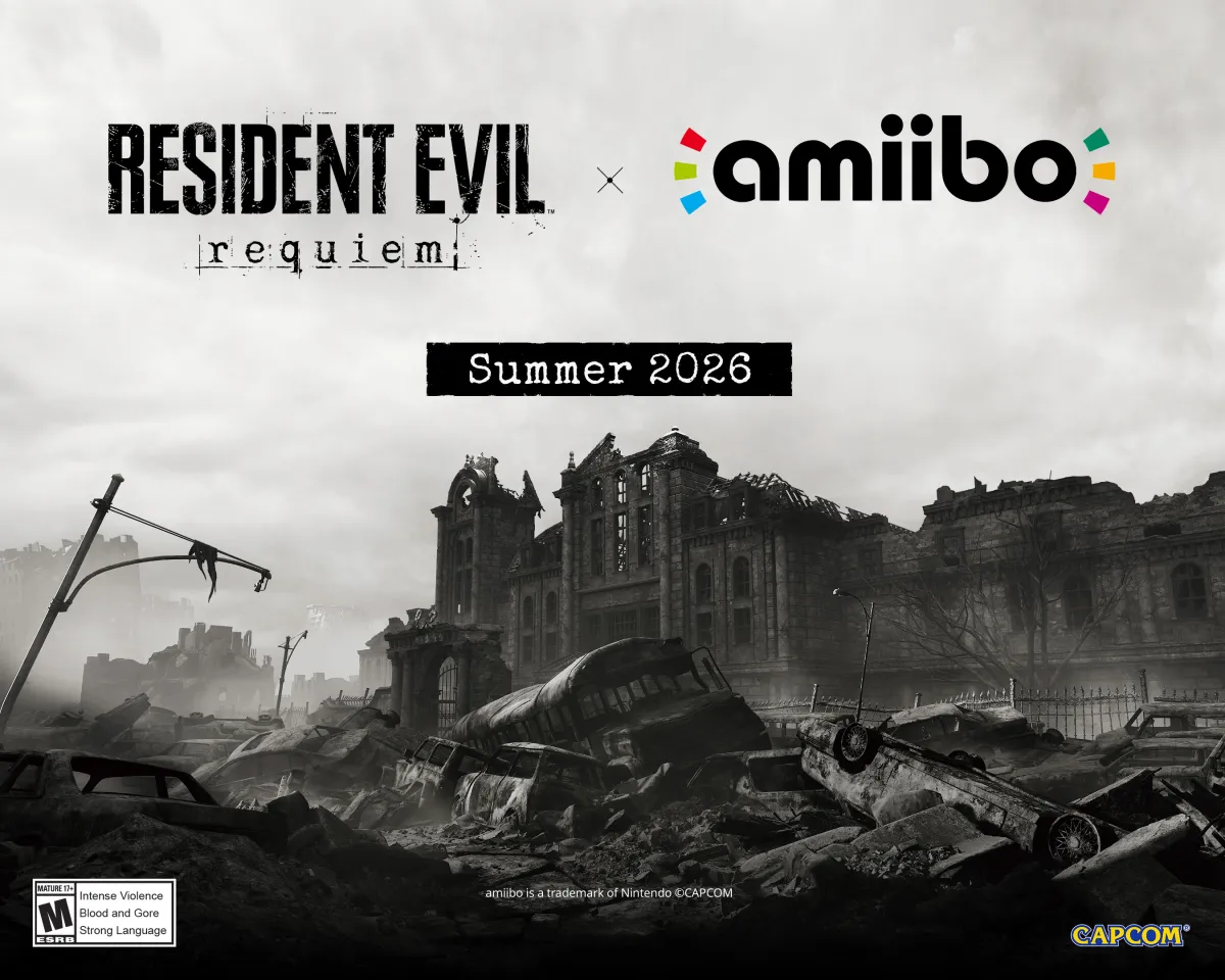 Se anuncian el amiibo de Resident Evil Requiem y el controlador Switch 2