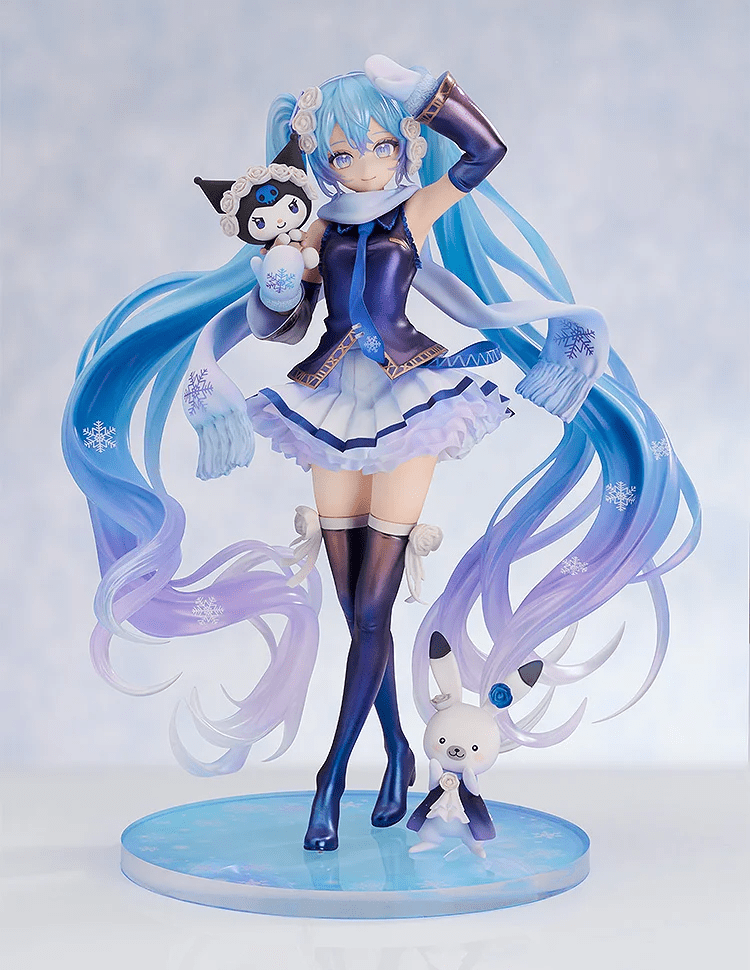 Figura Snow Miku y Kuromi de Good Smile Company 1 - frente completo