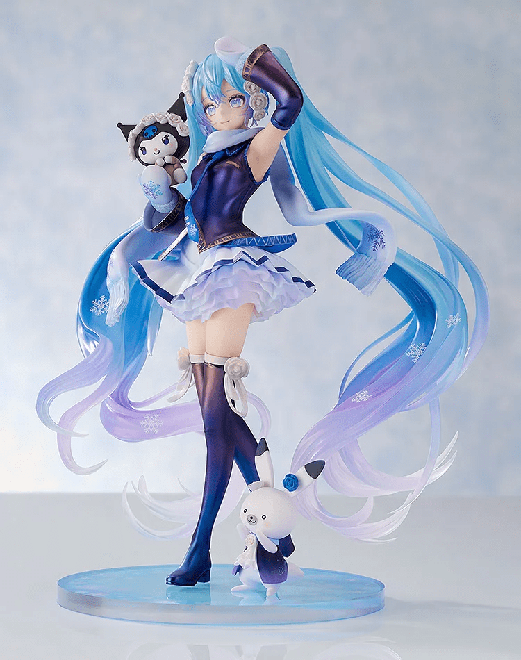 Figura Snow Miku y Kuromi de Good Smile Company 2 - lado completo